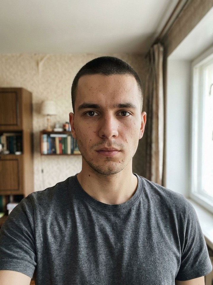 Селфи — Военный билет, ч/б